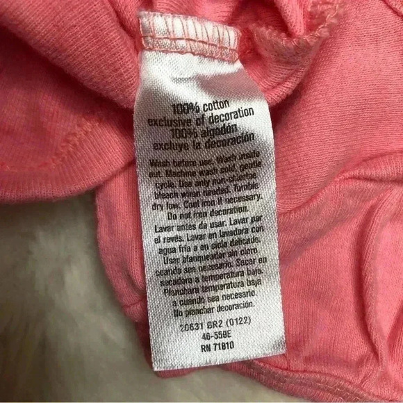 Gerber Onesie DiaperShirt Pink / Flowers /  Face Size Neworn - Picture 3 of 16